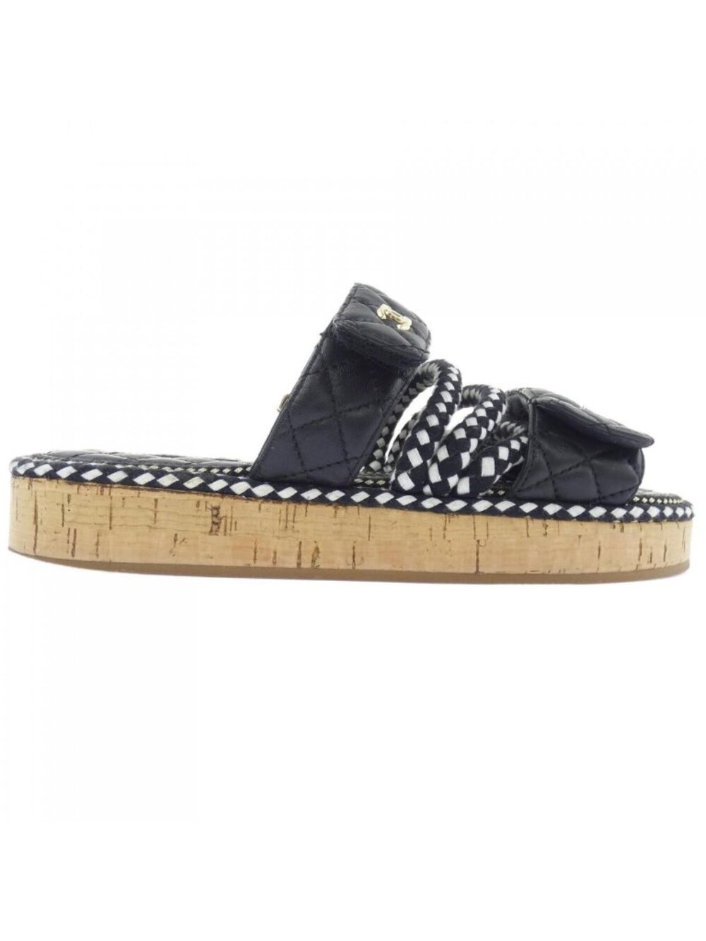 Chanel Sandals Black